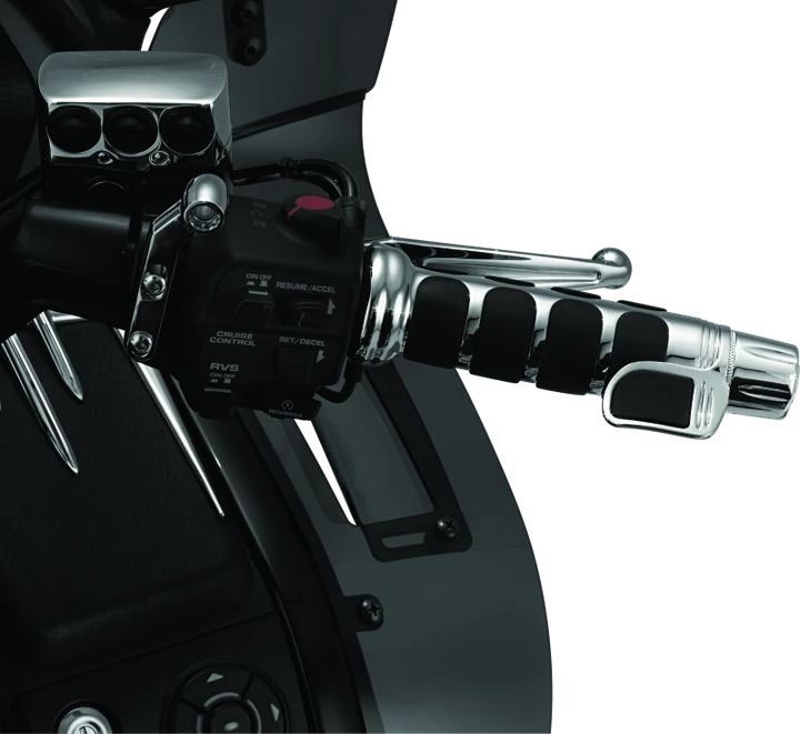 Kuryakyn Contoured ISO Throttle Boss Black