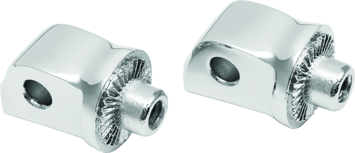 Kuryakyn Splined Passenger Peg Adapter Chrome