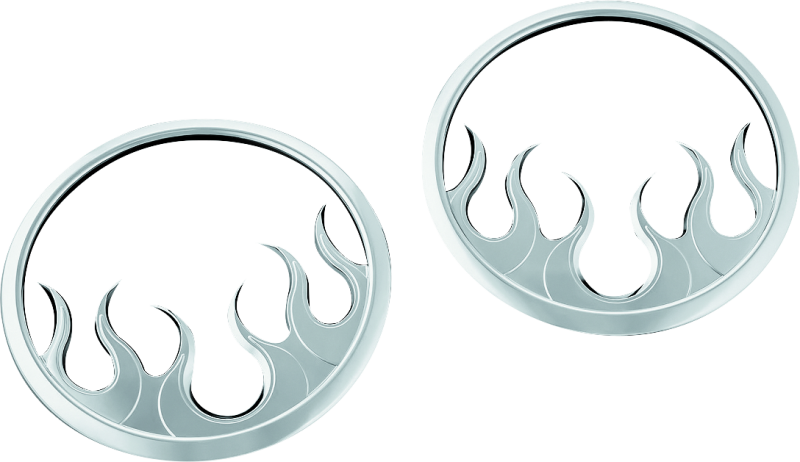 Kuryakyn Flame Speaker Grills