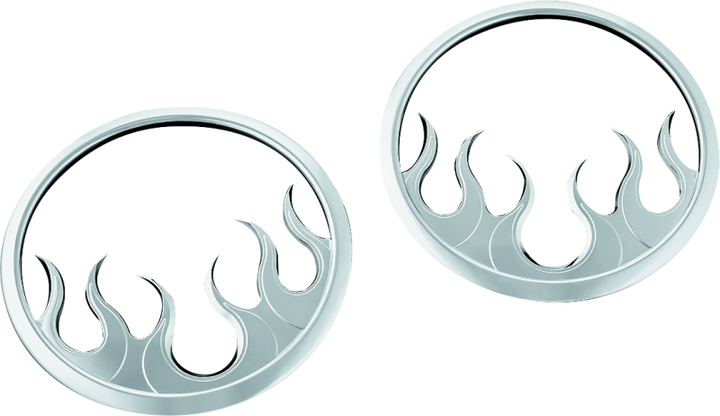 Kuryakyn Flame Speaker Grills