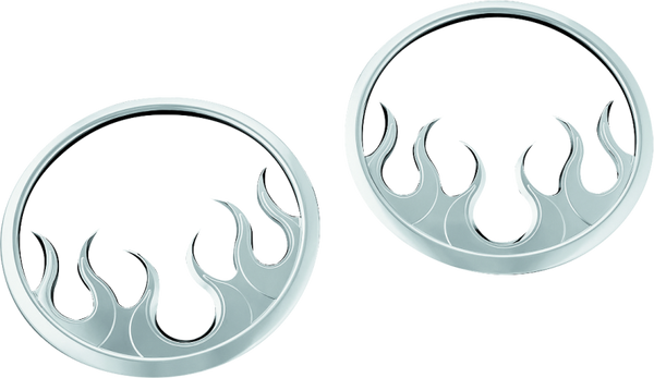 Kuryakyn Flame Speaker Grills