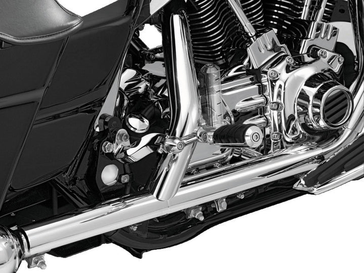 Kuryakyn 2in Adjustable Lockable Offsets With Male Mount Adapter Chrome