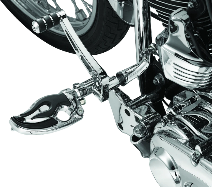 Kuryakyn Flamin Switchblades With Male Mount Adapter
