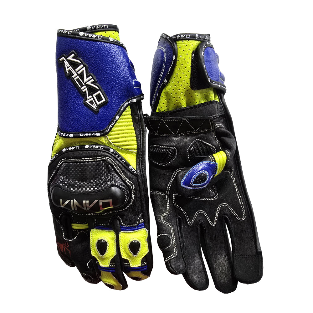 Custom Leather Race Gloves