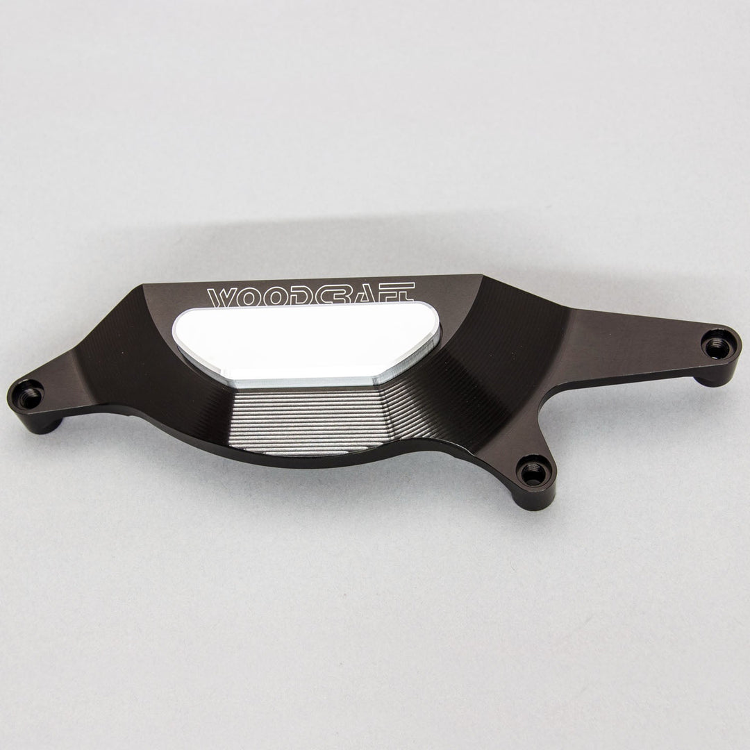 Woodcraft 2018-23 Kawasaki Ninja400, 2019-23 Z400, Ninja500 RHS Clutch Cover Protector w/ Skid Plate