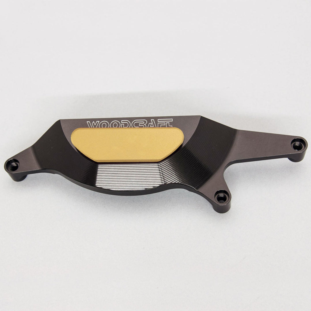 Woodcraft 2018-23 Kawasaki Ninja400, 2019-23 Z400, Ninja500 RHS Clutch Cover Protector w/ Skid Plate