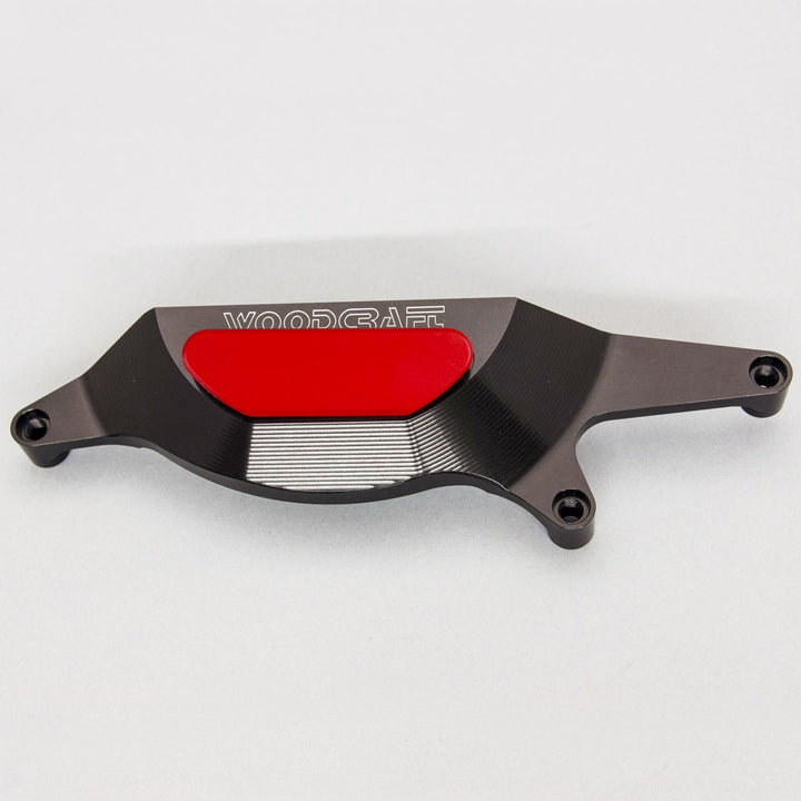 Woodcraft 2018-23 Kawasaki Ninja400, 2019-23 Z400, Ninja500 RHS Clutch Cover Protector w/ Skid Plate