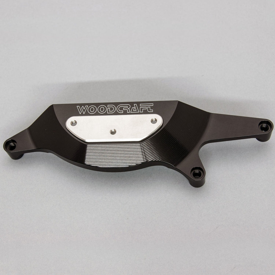 Woodcraft 2018-23 Kawasaki Ninja400, 2019-23 Z400, Ninja500 RHS Clutch Cover Protector w/ Skid Plate
