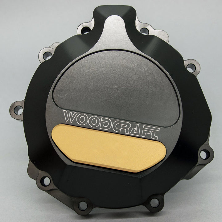 Woodcraft Kawasaki ZX6R/ZX636 LHS Stator Cover w/ Skid Plate