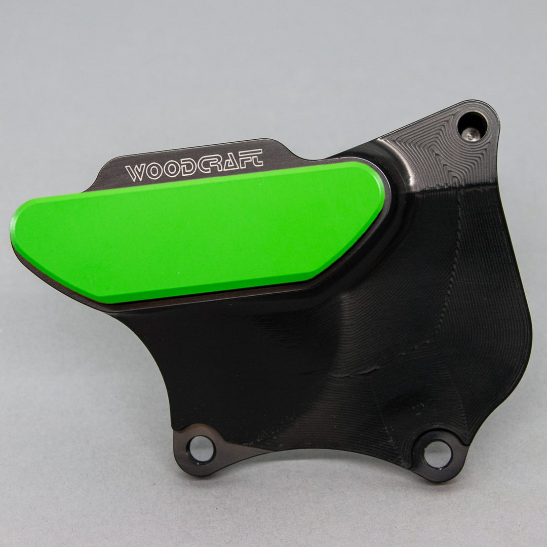 Woodcraft Kawasaki ZX6R/ZX636 RHS Crank Case Cover Protector w/ Skid Plate