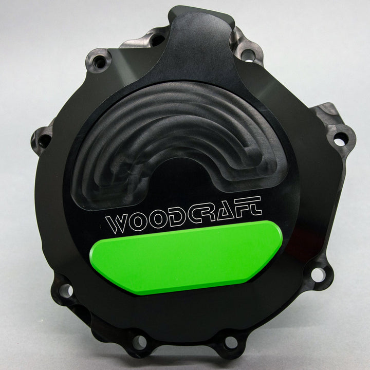 Woodcraft 2006-10 Kawasaki ZX10R LHS Stator Cover w/ Skid Plate