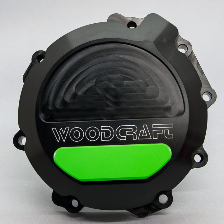 Woodcraft Kawasaki ZX10R LHS Stator Cover w/ Skid Plate