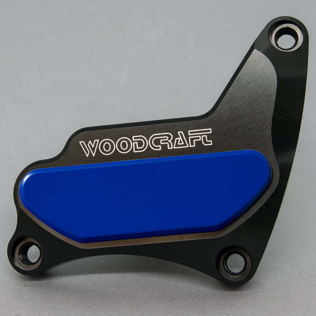 Woodcraft 1998-06 Suzuki GSX-R600/750, 2001-08 GSX-R1000 RHS Crank Cover Protector w/ Skid Plate