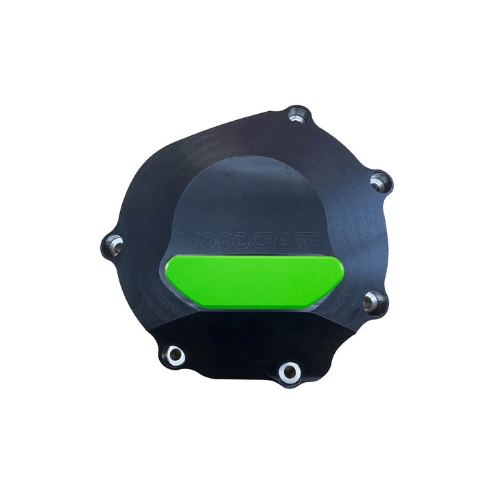 Woodcraft Suzuki GSXR1000 2017-21 LHS UHMW Stator Cover Protector with Skid Pad