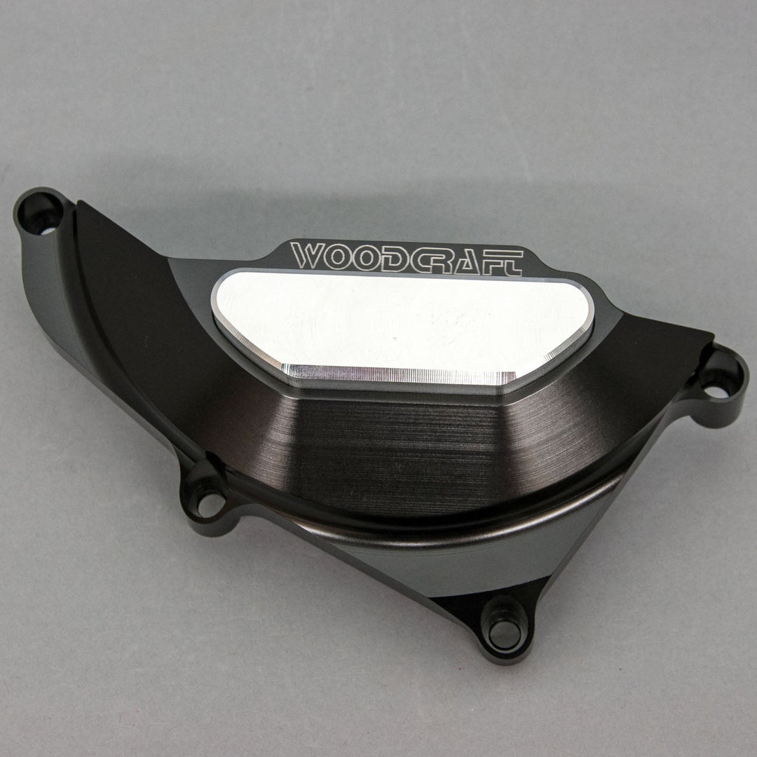 Woodcraft Yamaha R3 LHS Stator Cover Protector w/ Skid Plate