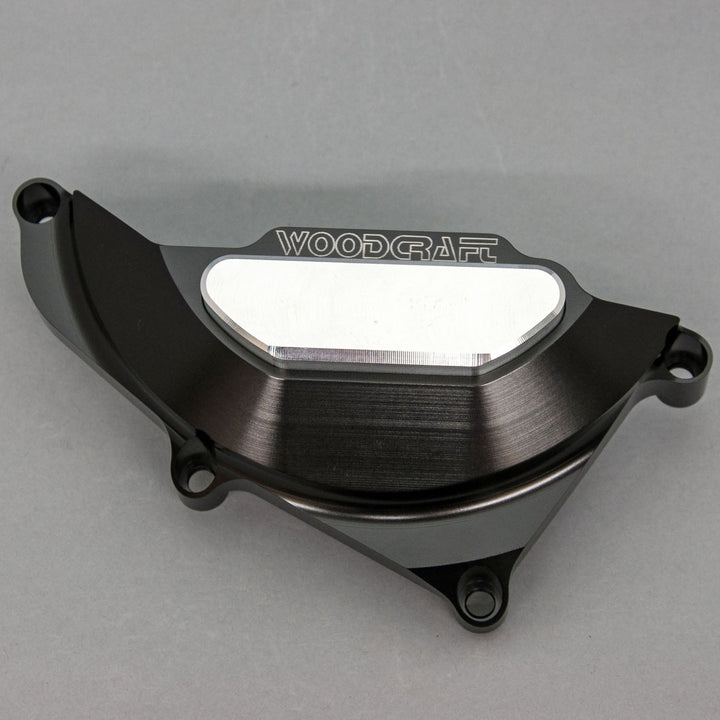 Woodcraft Yamaha R3 LHS Stator Cover Protector w/ Skid Plate