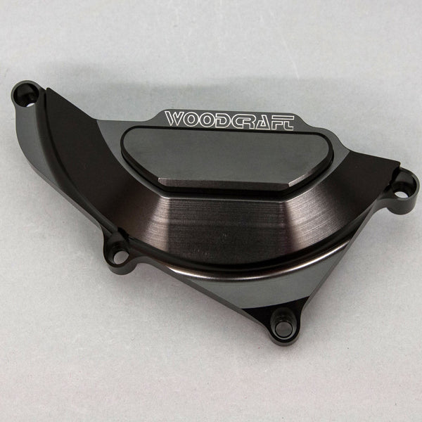 Woodcraft Yamaha R3 LHS Stator Cover Protector w/ Skid Plate