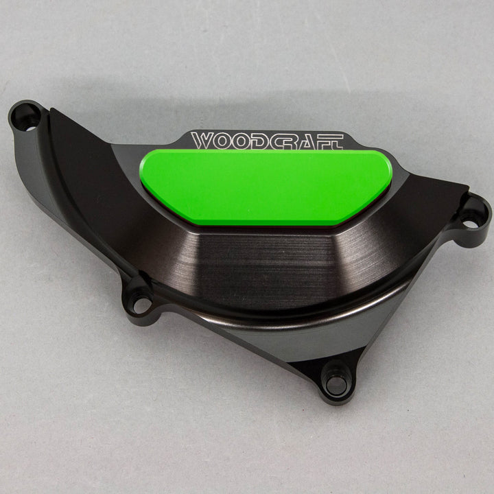 Woodcraft Yamaha R3 LHS Stator Cover Protector w/ Skid Plate