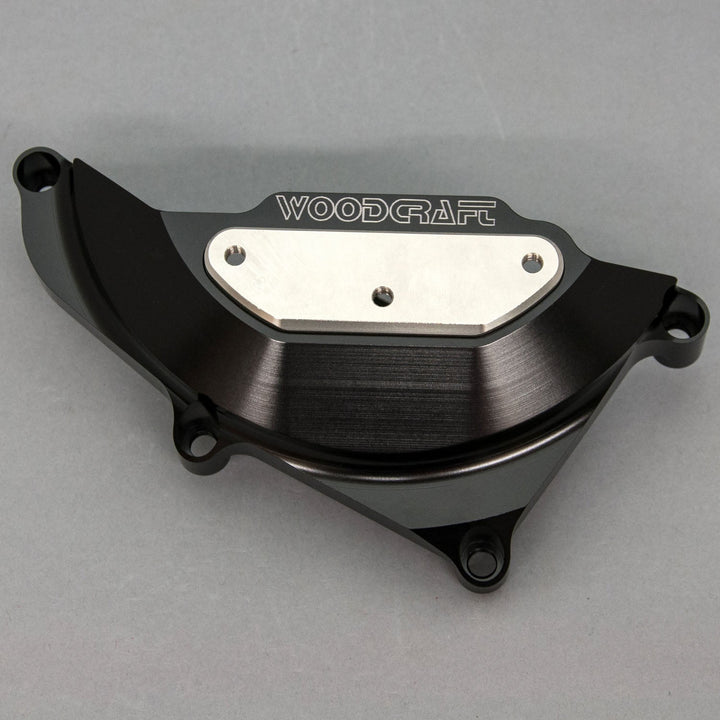 Woodcraft Yamaha R3 LHS Stator Cover Protector w/ Skid Plate