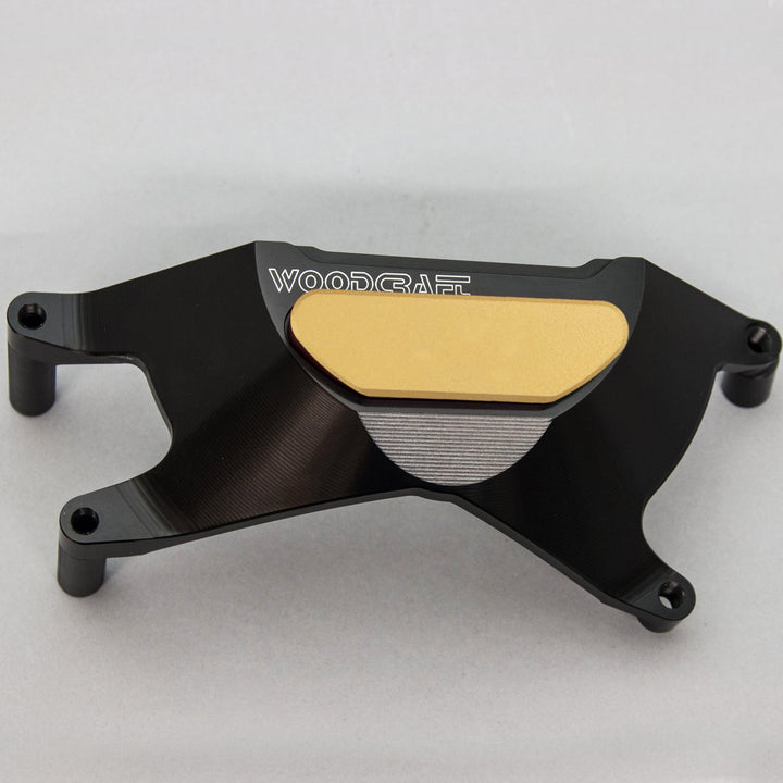 Woodcraft 2014-20 Yamaha FZ09/FJ09/XSR900 RHS Clutch Cover Protector w/ Skid Pad