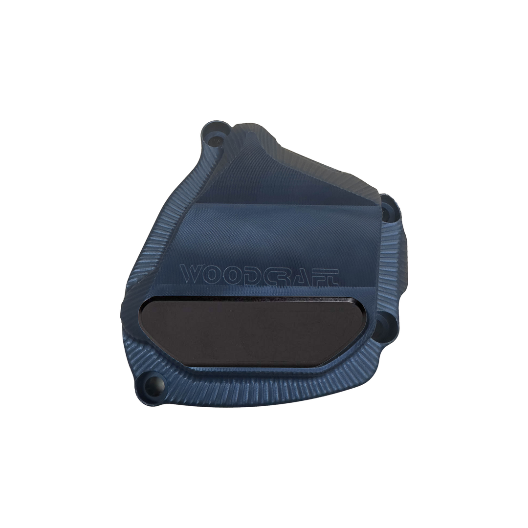 Woodcraft 2009-14 Yamaha R1 RHS UHMW Ignition Cover Protector w/ Skid Pad