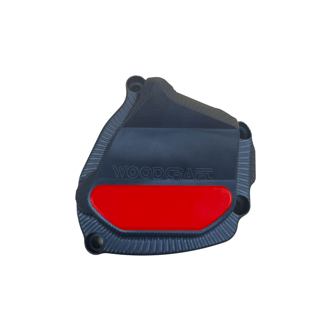 Woodcraft 2009-14 Yamaha R1 RHS UHMW Ignition Cover Protector w/ Skid Pad
