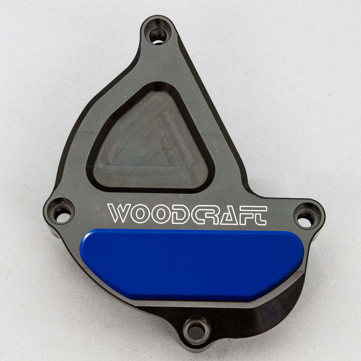 Woodcraft Yamaha R1, Fz10, MT10 RHS Ignition Trigger Cover Protector w/ Skid Pad