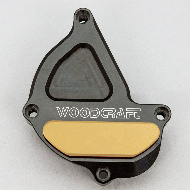 Woodcraft Yamaha R1, Fz10, MT10 RHS Ignition Trigger Cover Protector w/ Skid Pad