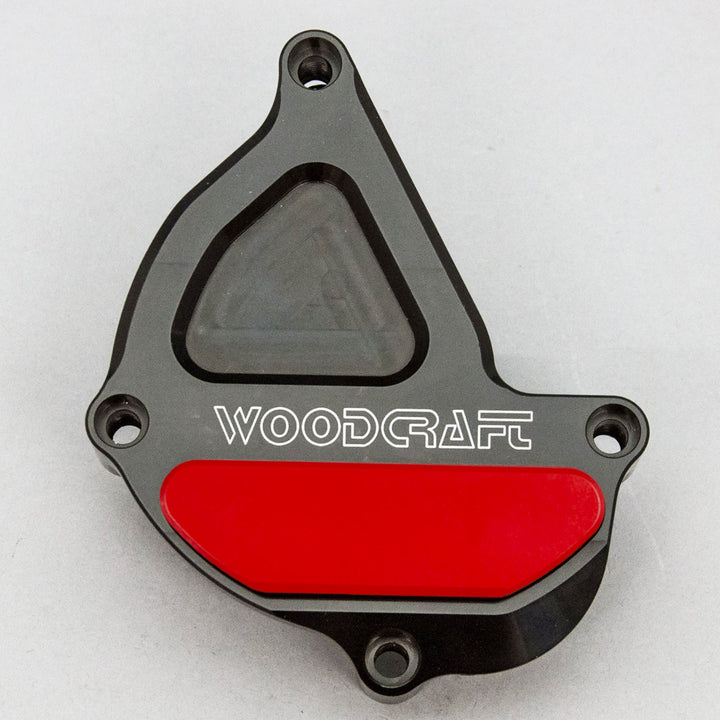 Woodcraft Yamaha R1, Fz10, MT10 RHS Ignition Trigger Cover Protector w/ Skid Pad
