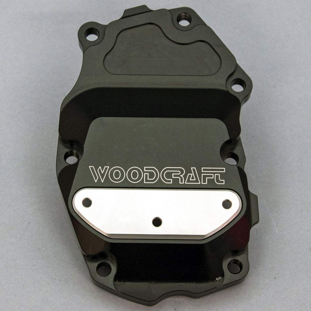 Woodcraft Triumph Daytona 675, Street Triple, Moto2 RHS Crank/Ignition Trigger Cover w/ Skid Pad