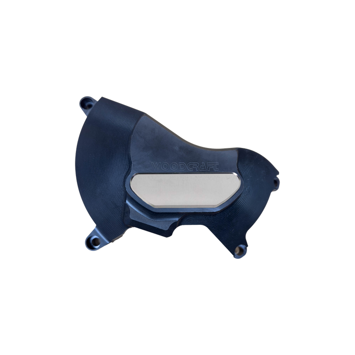Woodcraft Triumph Daytona 675/Street Triple RHS UHMW Clutch Cover Protector w/ Skid Pad