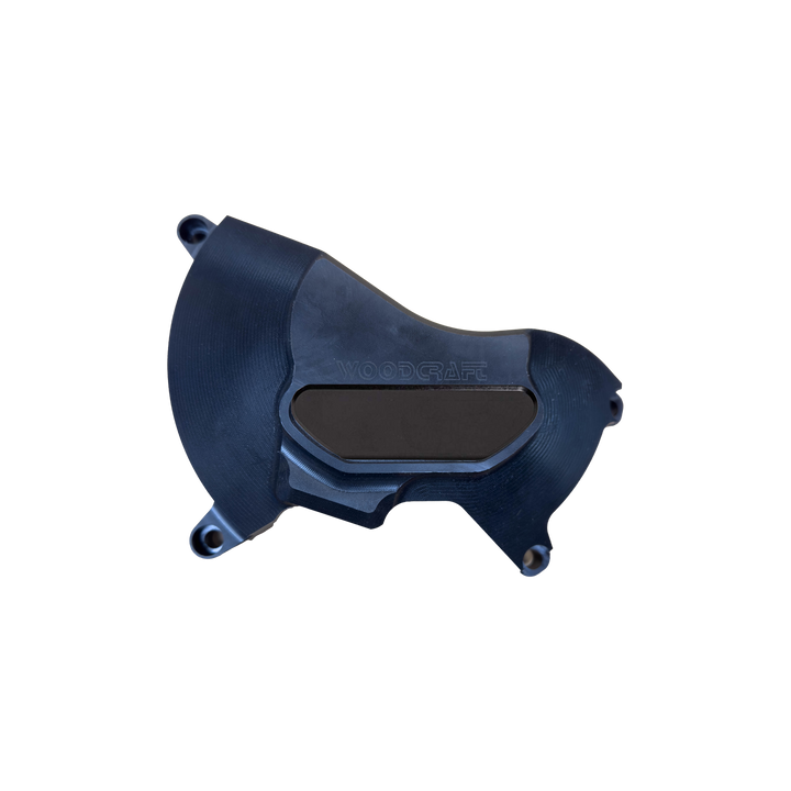Woodcraft Triumph Daytona 675/Street Triple RHS UHMW Clutch Cover Protector w/ Skid Pad
