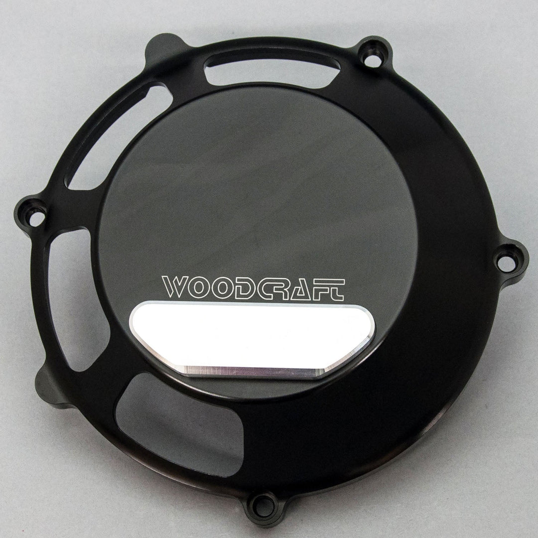 Woodcraft Ducati 748/1098/1198, S4RS RHS All (Dry) Clutch Cover w/ Skid Plate