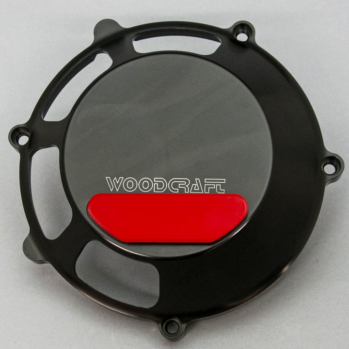 Woodcraft Ducati 748/1098/1198, S4RS RHS All (Dry) Clutch Cover w/ Skid Plate