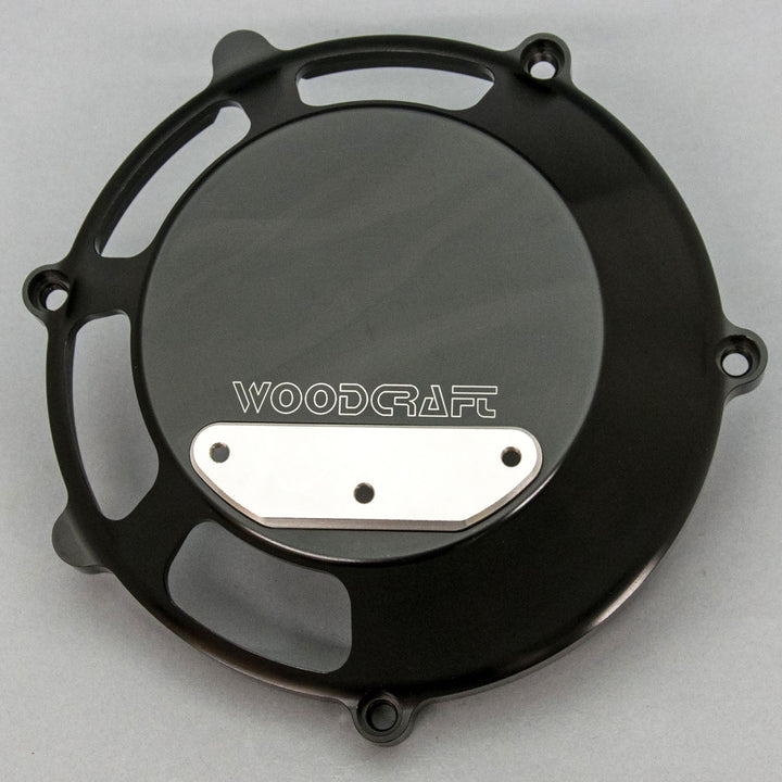 Woodcraft Ducati 748/1098/1198, S4RS RHS All (Dry) Clutch Cover w/ Skid Plate