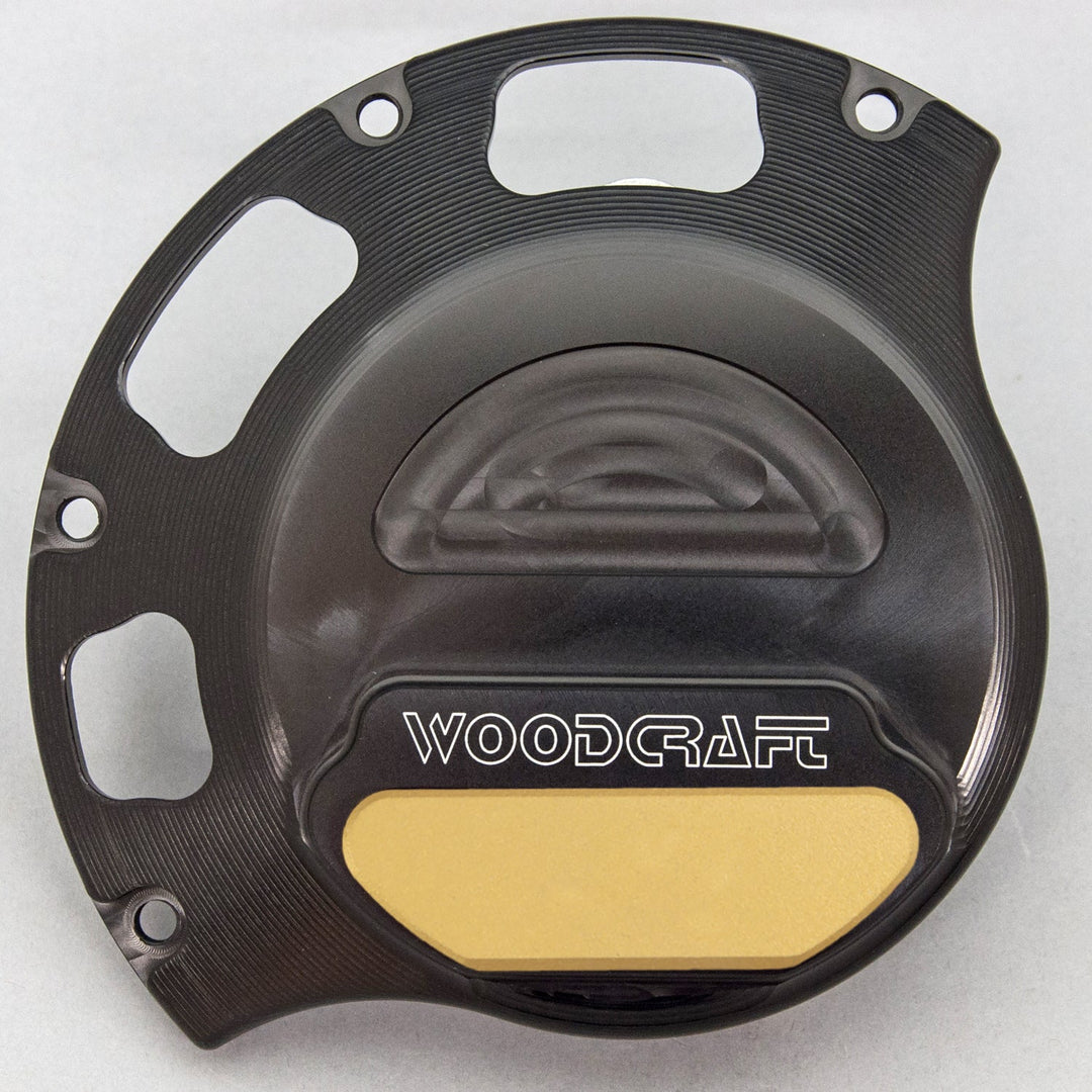 Woodcraft Ducati Wet Clutch RHS Clutch Cover Protector w/ Skid Pad