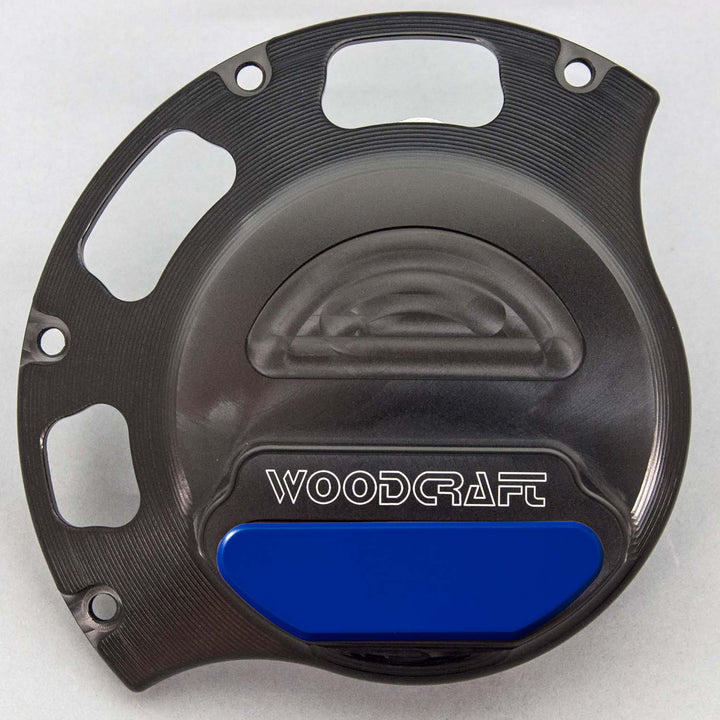 Woodcraft Ducati Wet Clutch RHS Clutch Cover Protector w/ Skid Pad