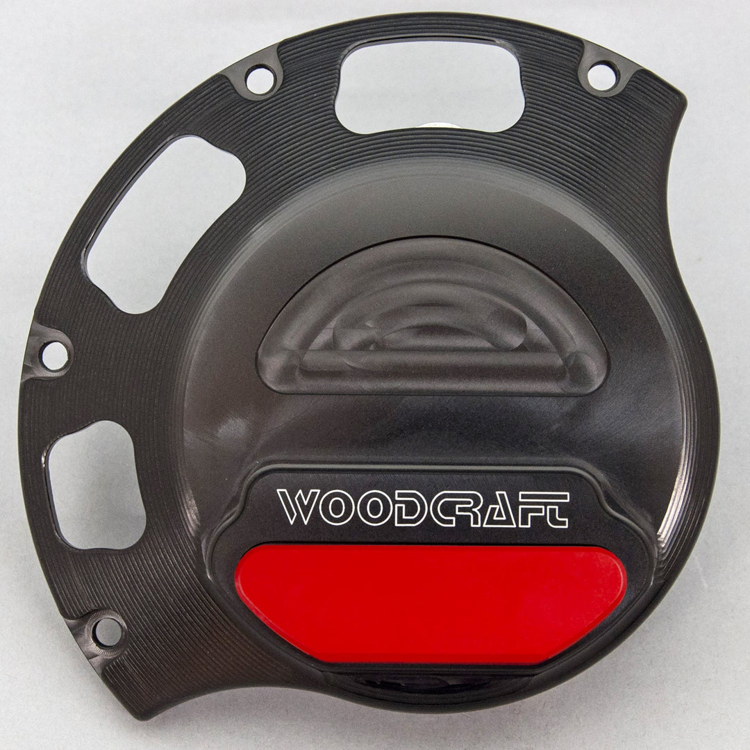 Woodcraft Ducati Wet Clutch RHS Clutch Cover Protector w/ Skid Pad