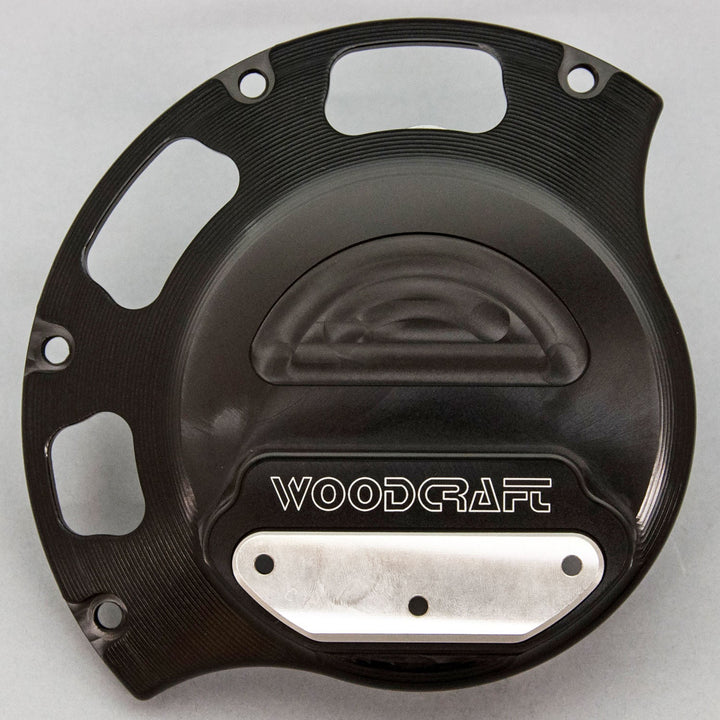 Woodcraft Ducati Wet Clutch RHS Clutch Cover Protector w/ Skid Pad