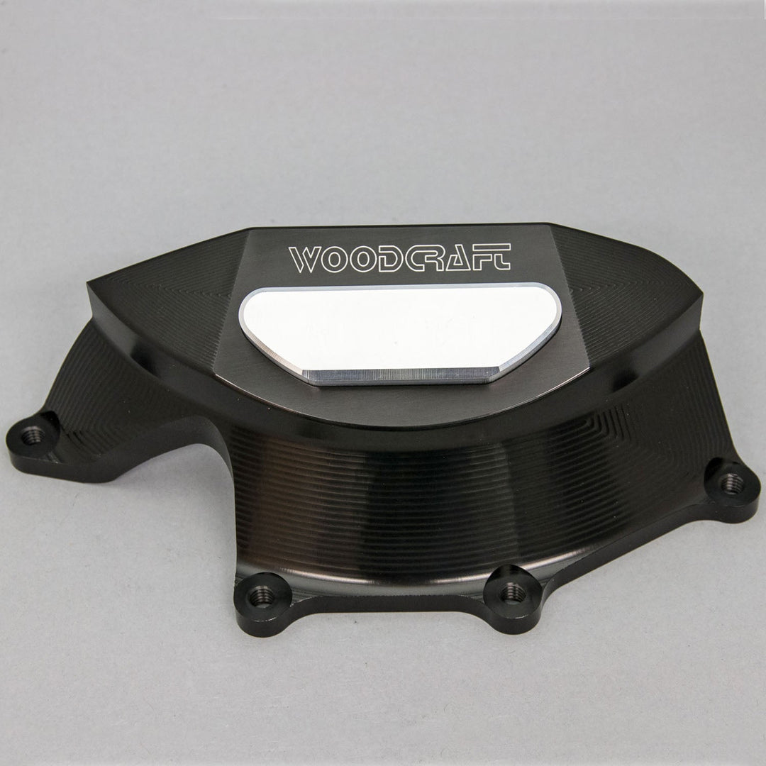 Woodcraft Aprilia RSV4/Tuono V4 RHS Clutch Cover Protector w/ Skid Pad