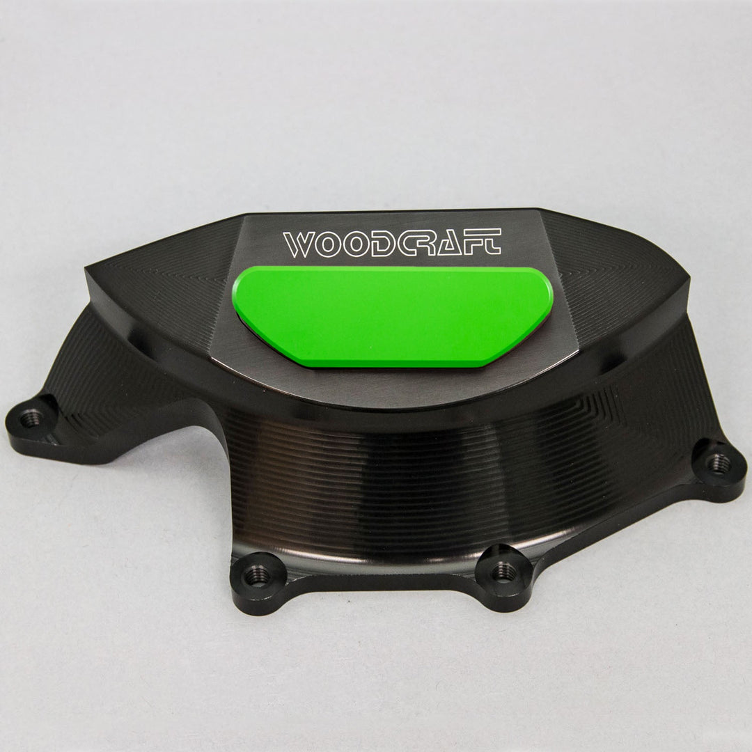 Woodcraft Aprilia RSV4/Tuono V4 RHS Clutch Cover Protector w/ Skid Pad