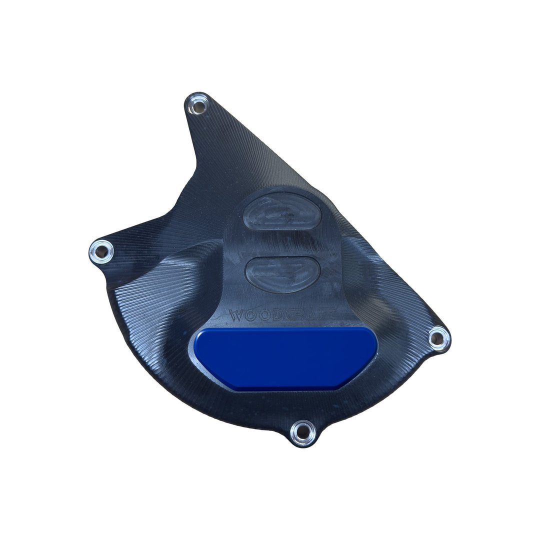 Woodcraft Aprilia RS457 LHS Stator Cover Protector UHMW Plastic w/ Skid Plate
