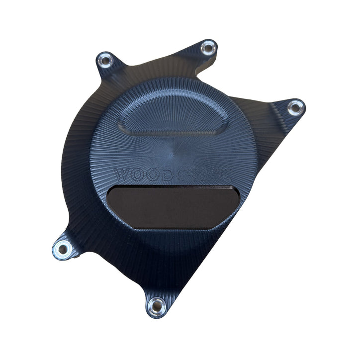 Woodcraft Aprilia RS457 RHS Clutch Cover Protector UHMW Plastic w/ Skid Plate