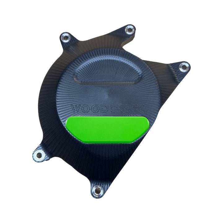Woodcraft Aprilia RS457 RHS Clutch Cover Protector UHMW Plastic w/ Skid Plate