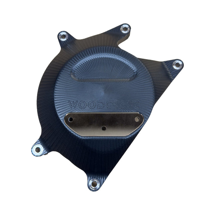 Woodcraft Aprilia RS457 RHS Clutch Cover Protector UHMW Plastic w/ Skid Plate