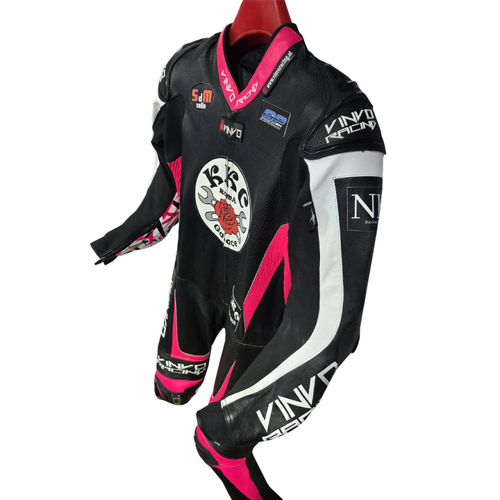 Custom Kangaroo Leather Race Suit