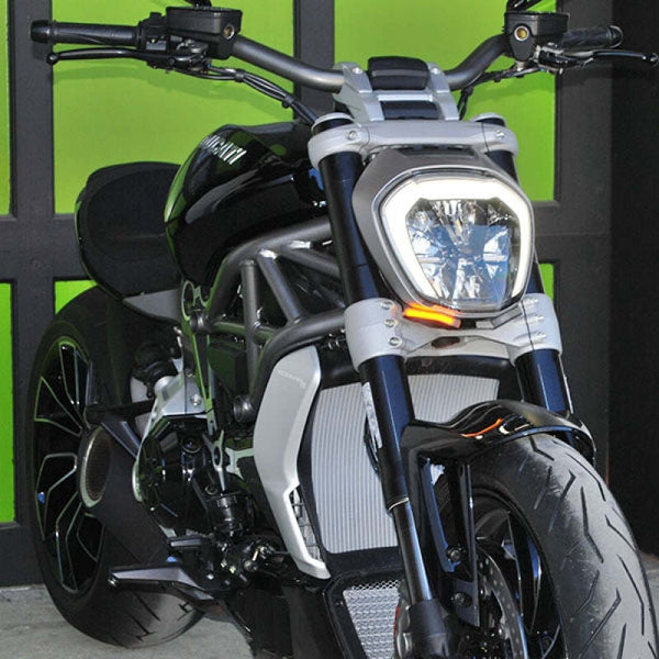 New Rage Cycles 16+ Ducati XDiavel Front Turn Signals — XD-FS