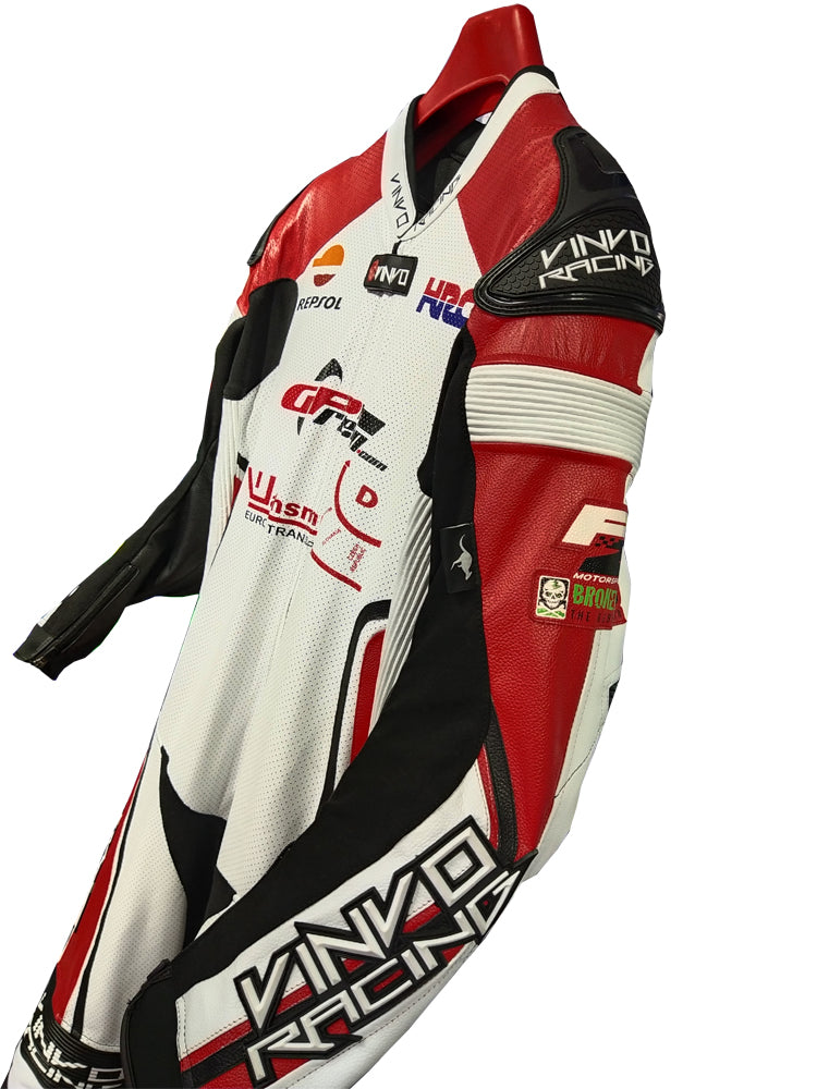 Custom Kangaroo Leather Race Suit