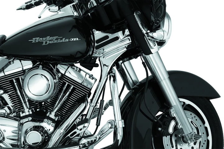 Kuryakyn Deluxe Neck Covers 95-07 Touring Models Chrome