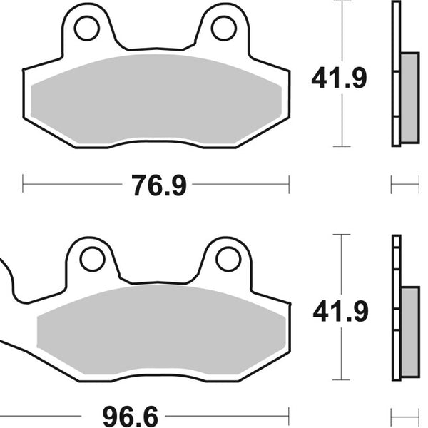 Brembo Brake Pads (07YA21SD)